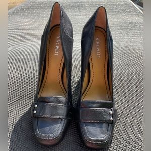 Black Nine West Heels - size 7